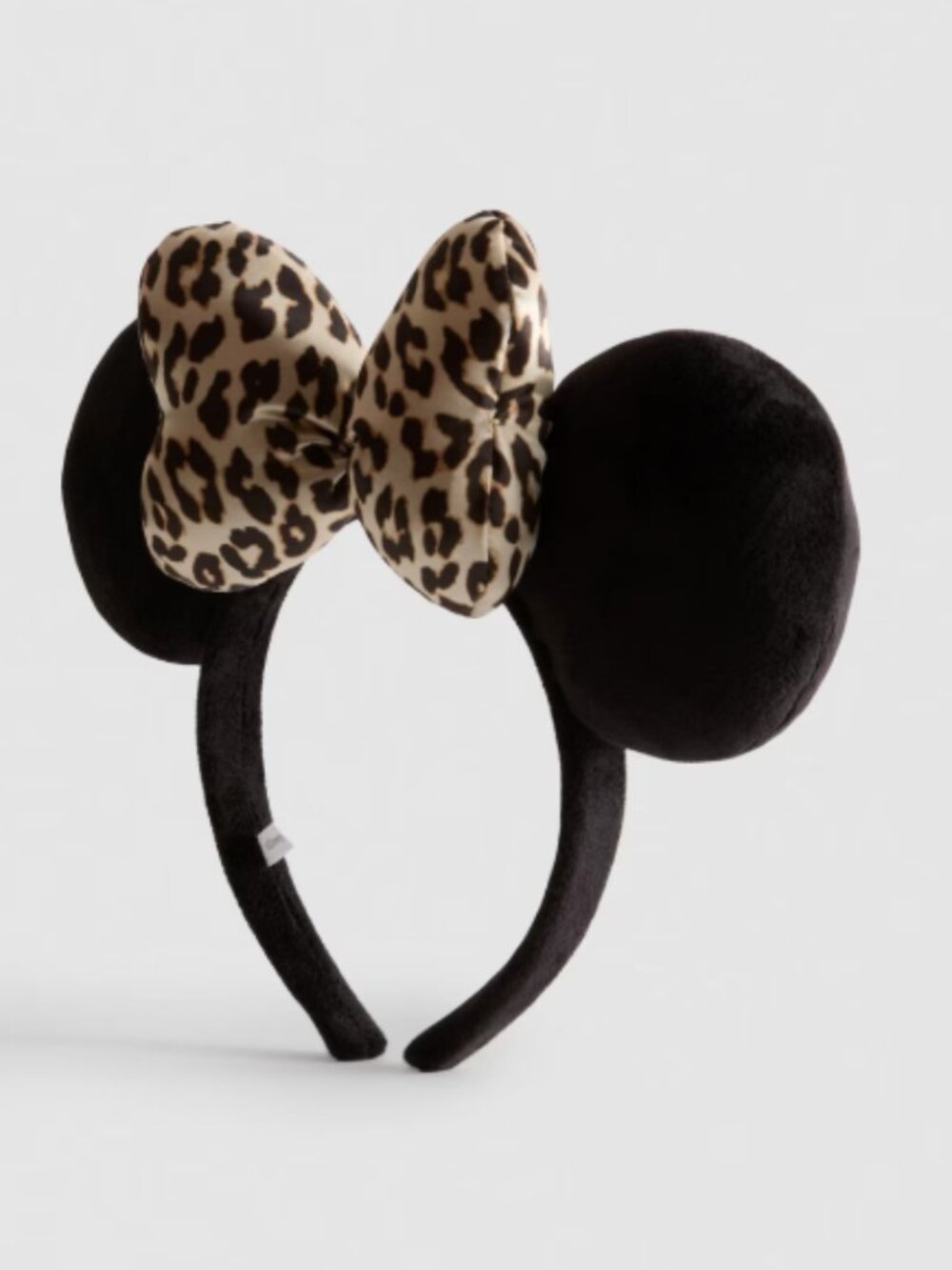 Disney Minnie Mouse Leopard Print Ear Headband Animal Kingdom Brown Cheetah